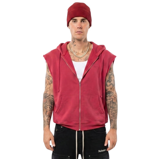 Greg Ross Sleeveless Hoodie Buy Now
