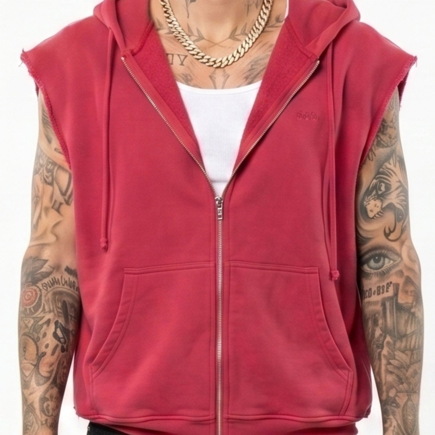 Greg Ross Sleeveless Hoodie Buy Today
