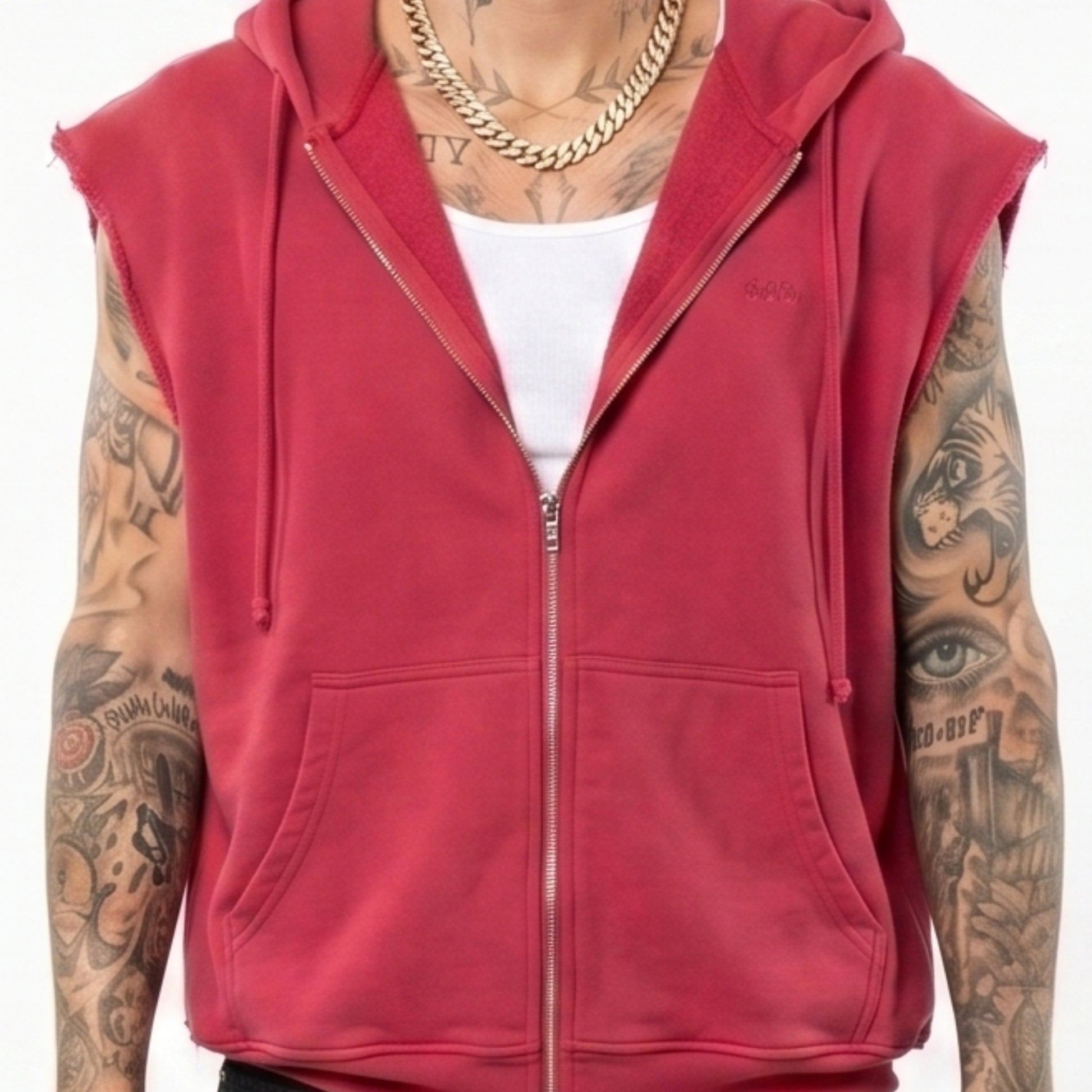 Greg Ross Sleeveless Hoodie Buy Today
