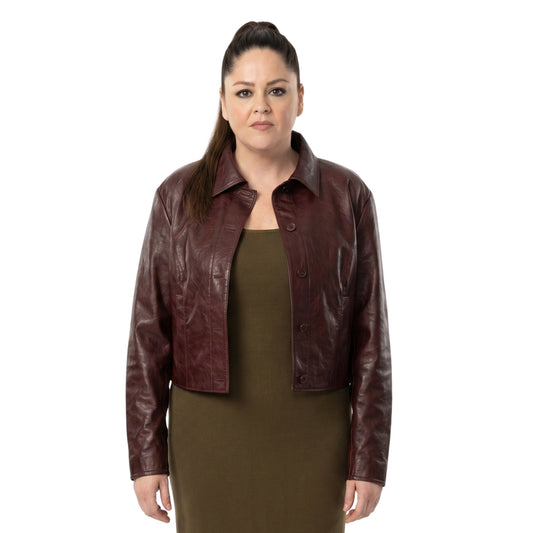 Hacks 2026 Megan Stalter Leather Jacket