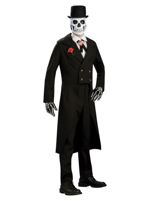 Halloween Costume Coat – Men's Spooky Stylish Outerwear for Halloween Party