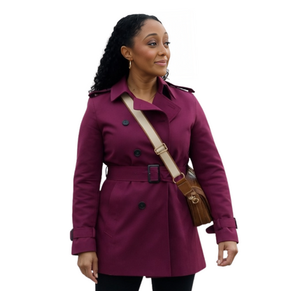 Haunted Harmony Mysteries Purple Coat