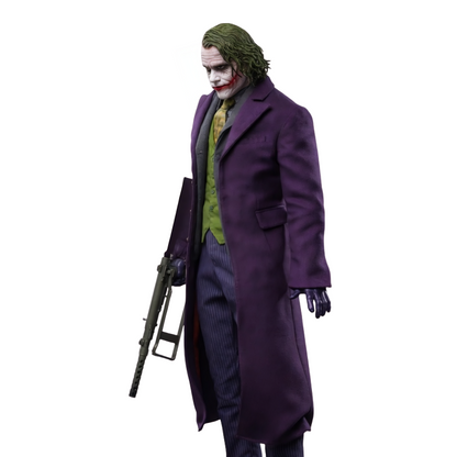Heath Ledger The Dark Knight Joker Purple Long Coat Buy 