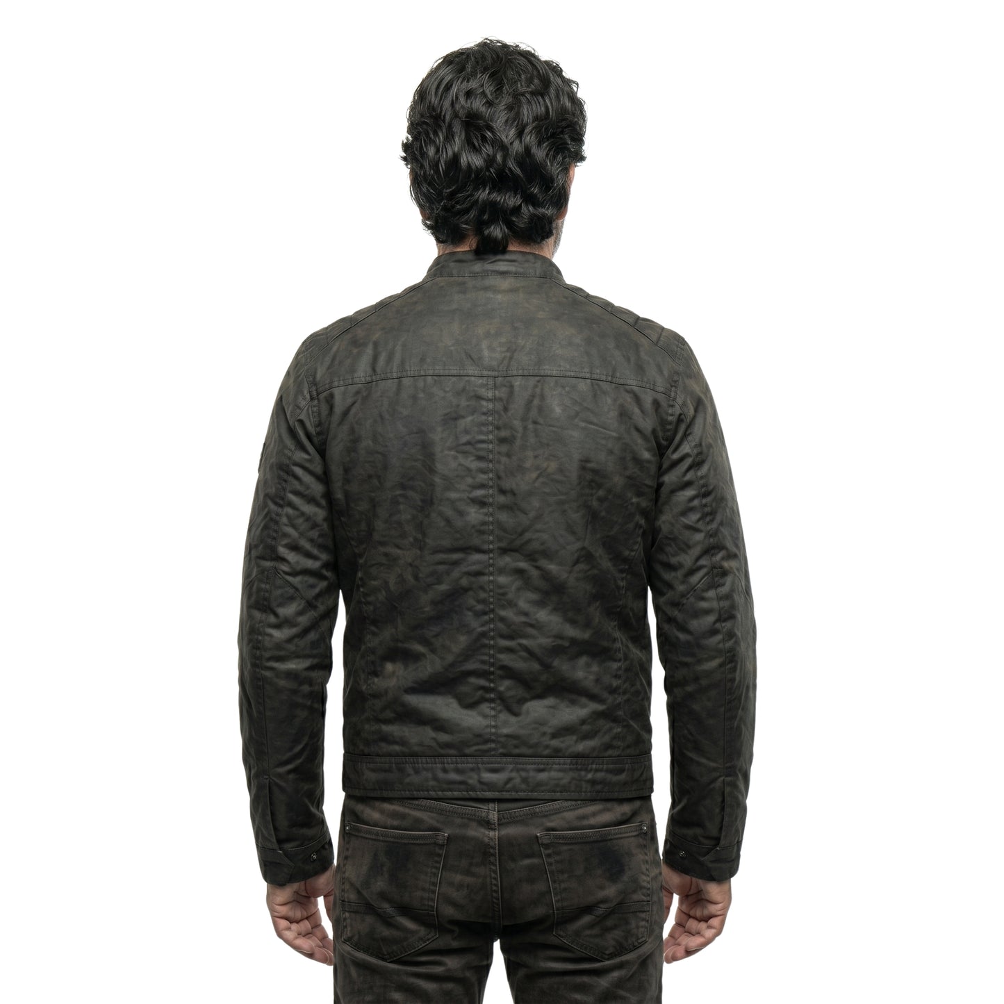 Henry Ian Cusick MacGyver Black Jacket