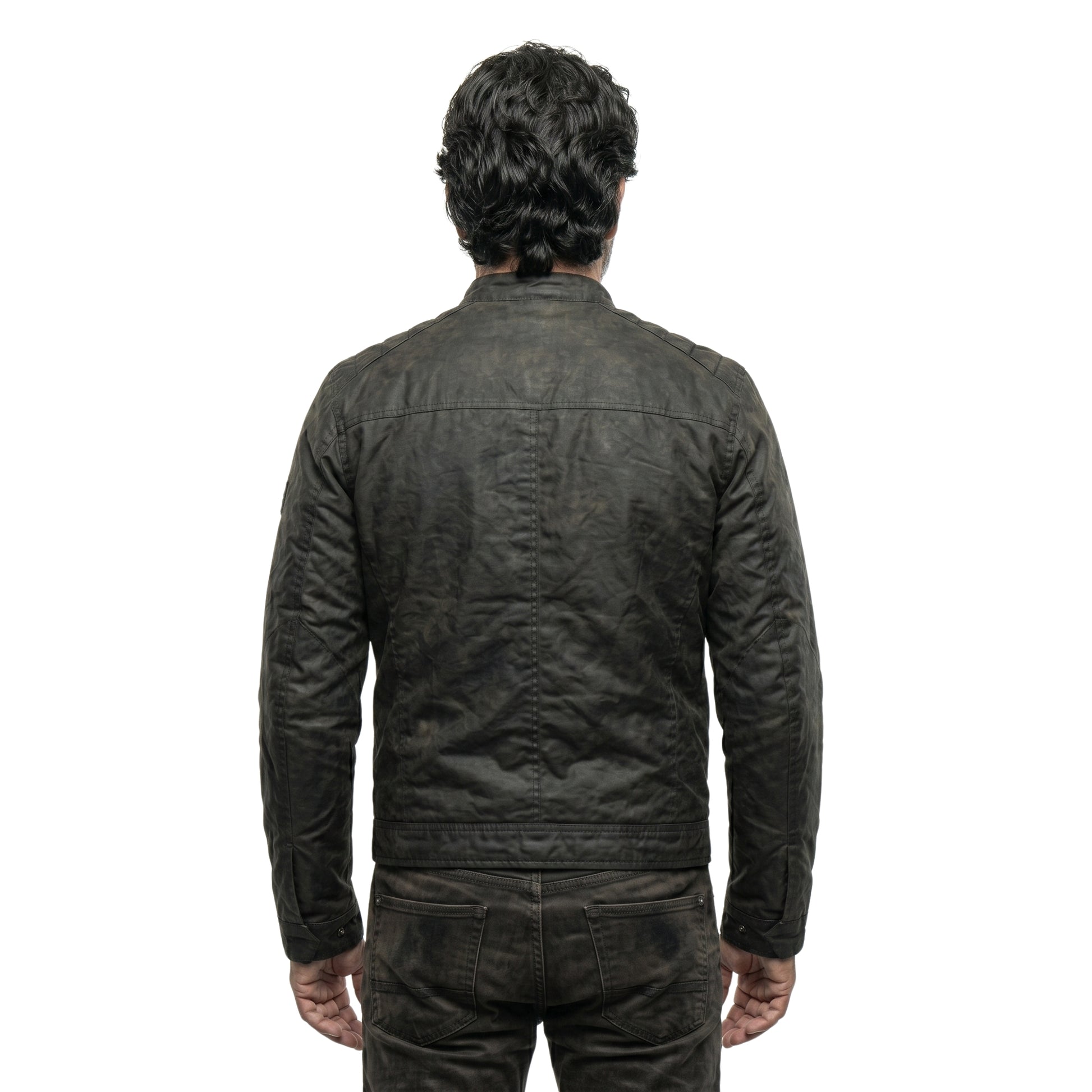 Henry Ian Cusick MacGyver Black Jacket
