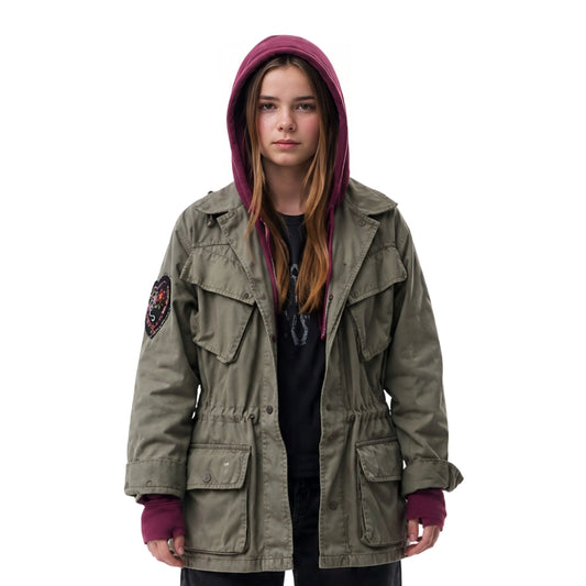 Grey cotton jacket 