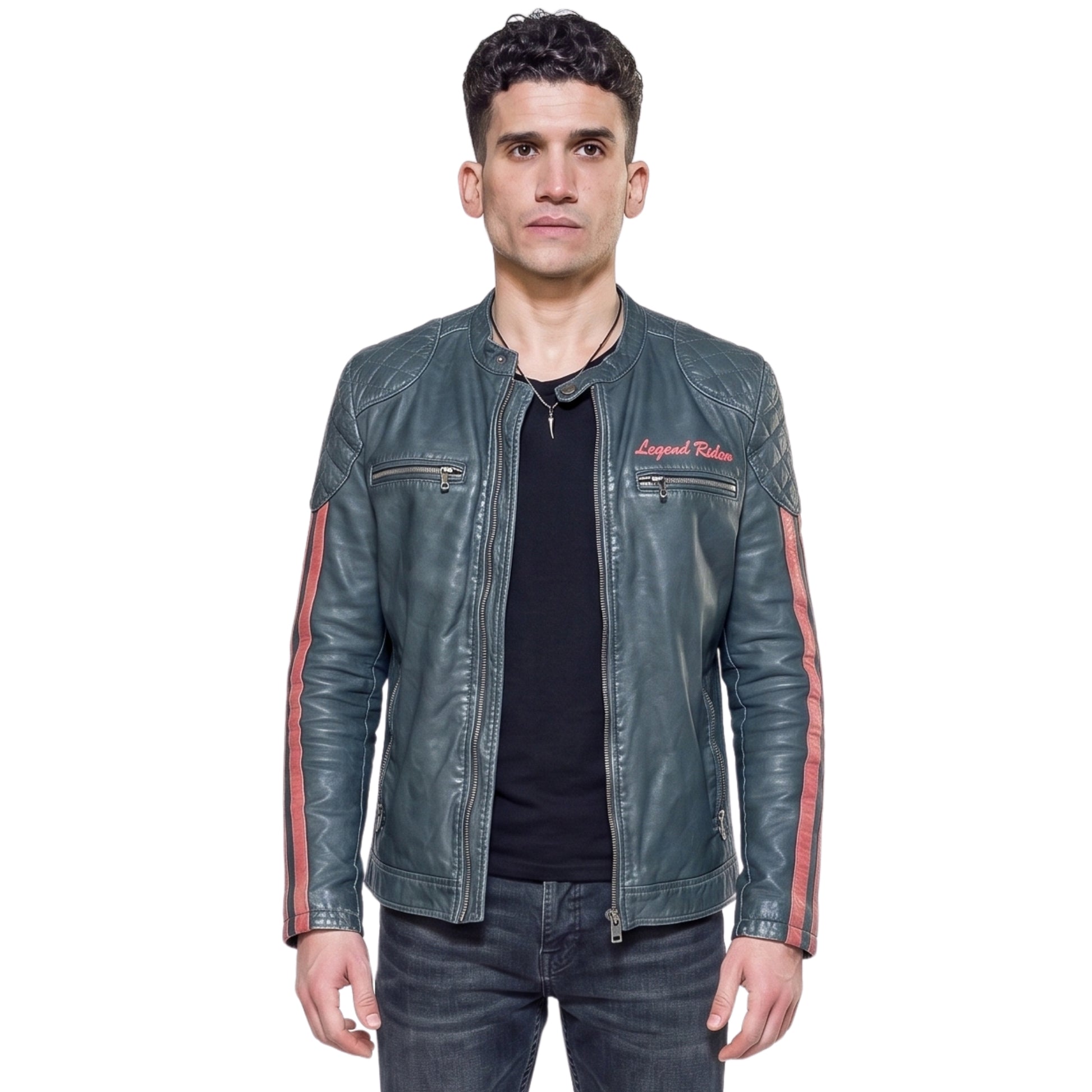 Jaime Lorente Elite S04 Fernando Cafe Racer Jacket Buy Now
