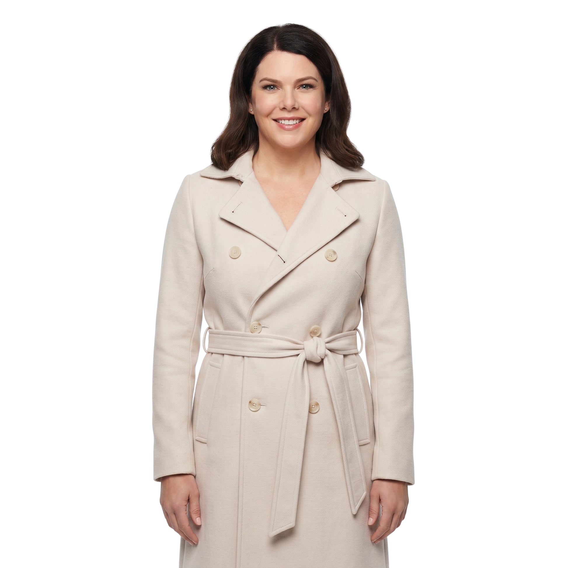 Jeananne Goossen Mom’s Christmas Boyfriend White Coat