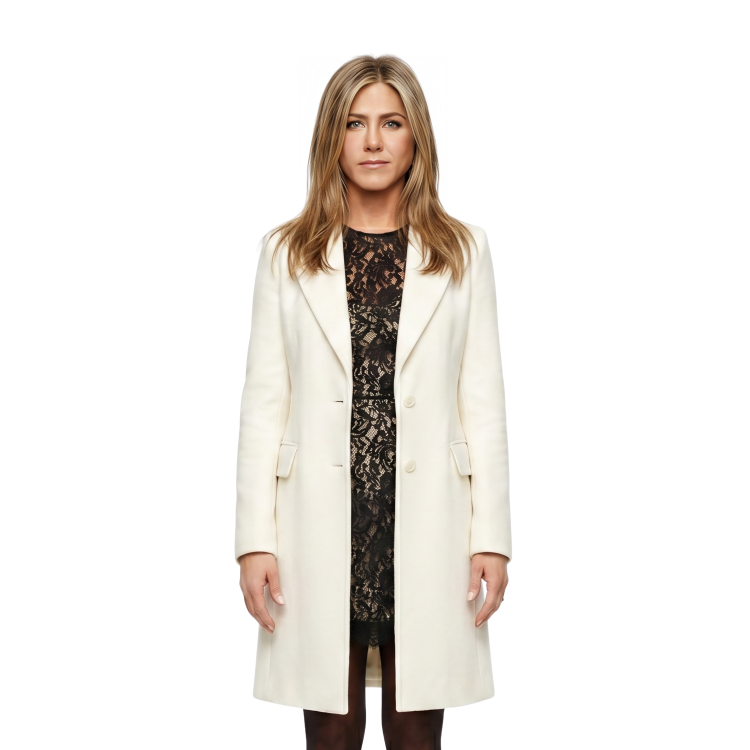 Jennifer Aniston Murder Mystery 2 White Coat
