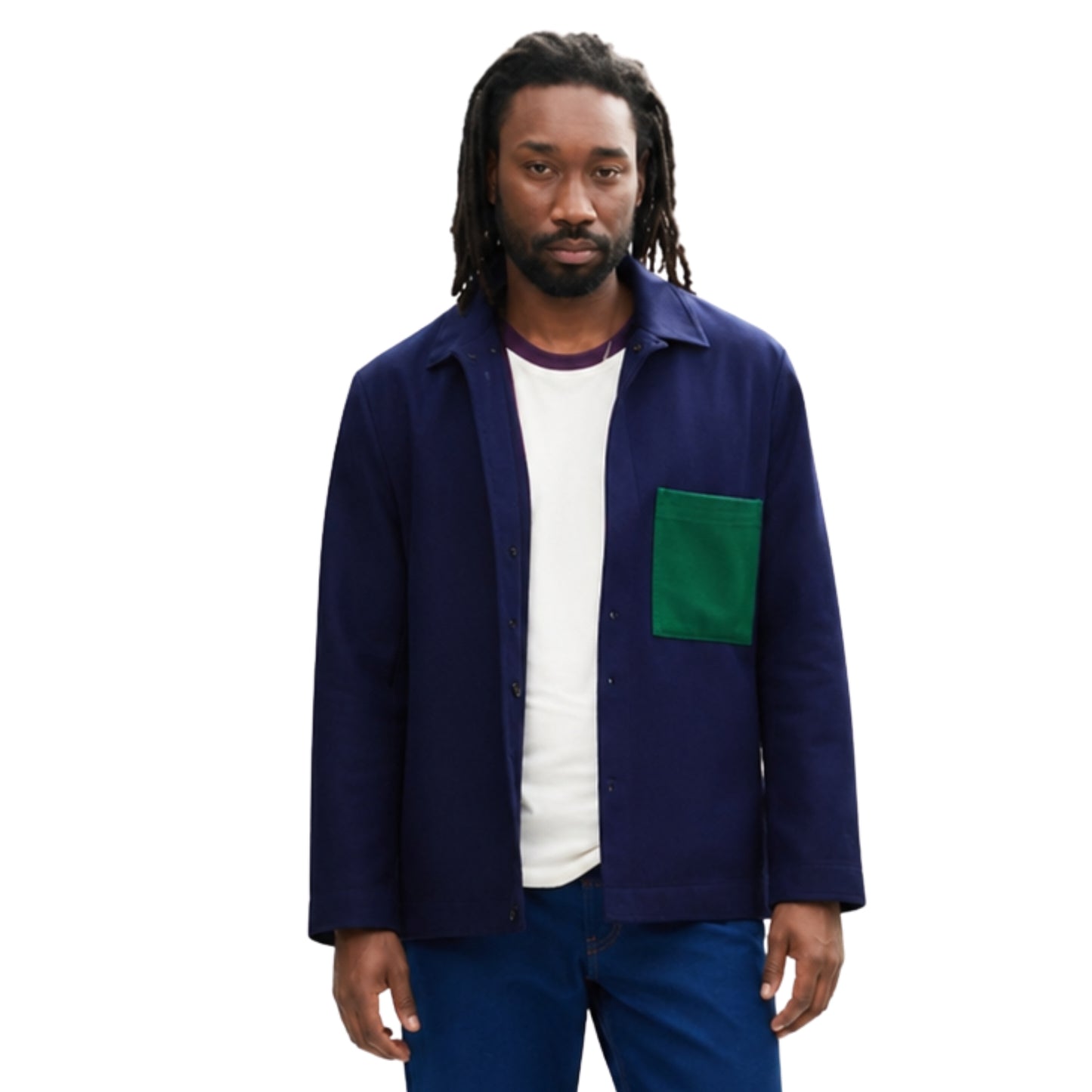Joe Petrus Culprits Blue Wool Jacket