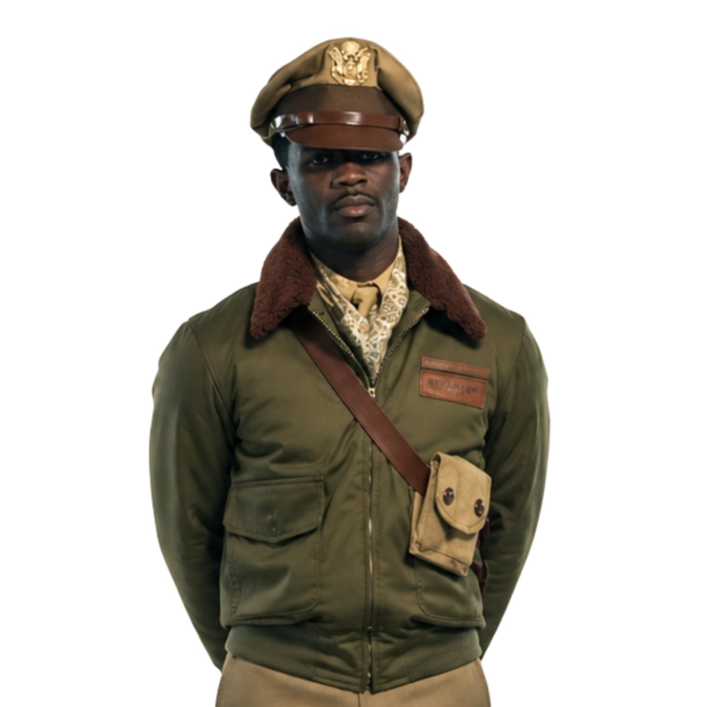 Josiah Cross Masters of the Air Green Jacket