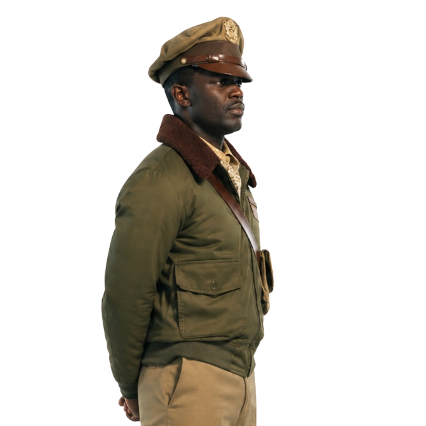 Josiah Cross Masters of the Air Green Jacket