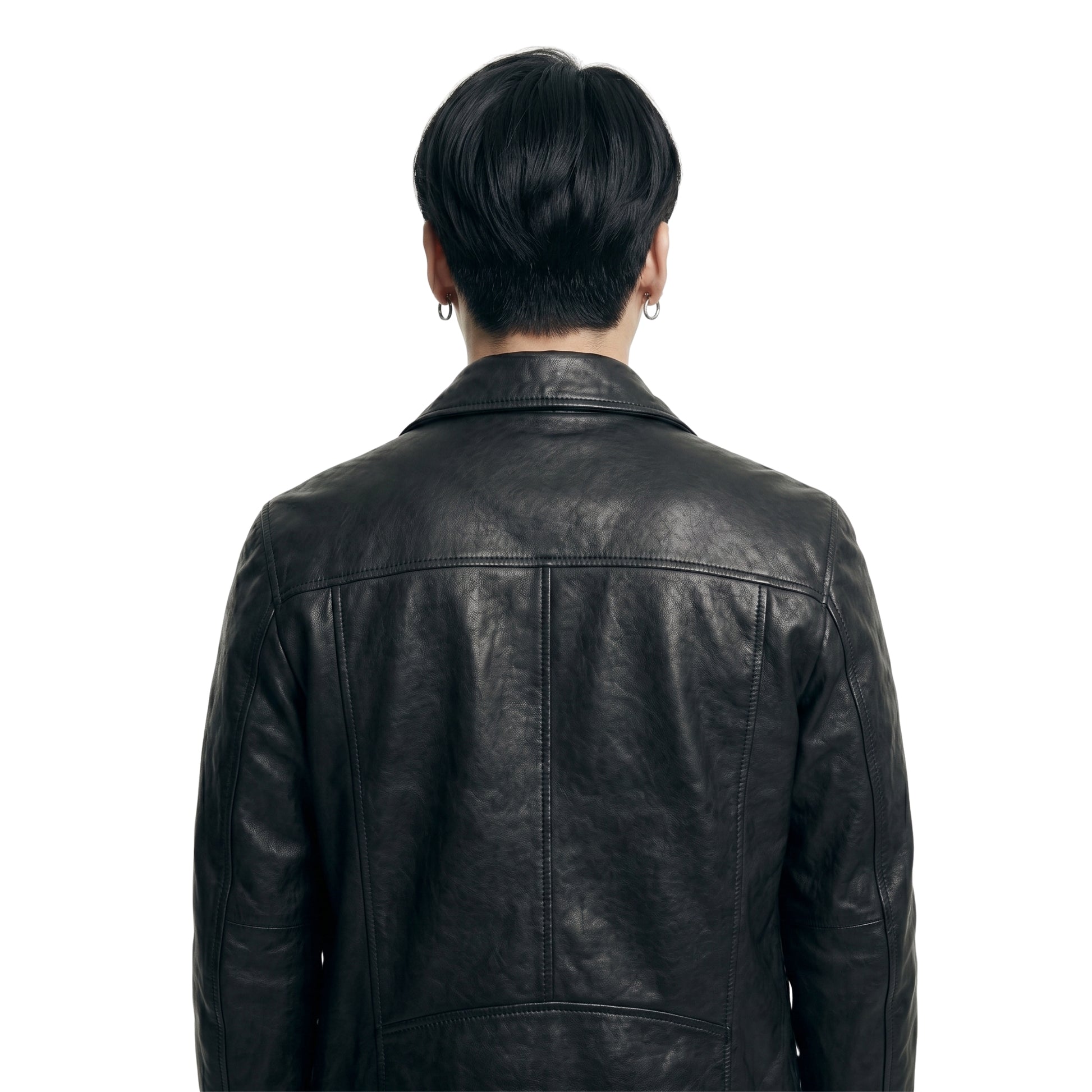 Jung Kook 2026 Event Style Leather Jacket