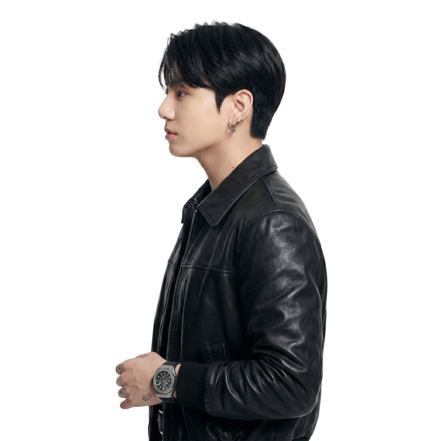 Jung Kook Luxury Watch Event Black Jacket