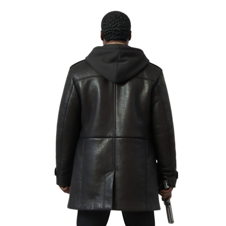 Kanan Stark Power Season 5 Black Leather Jacket Live Now