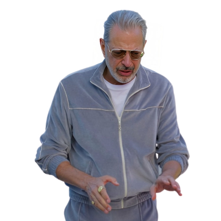 Kaos 2024 Zeus Jeff Goldblum Grey Track Jacket