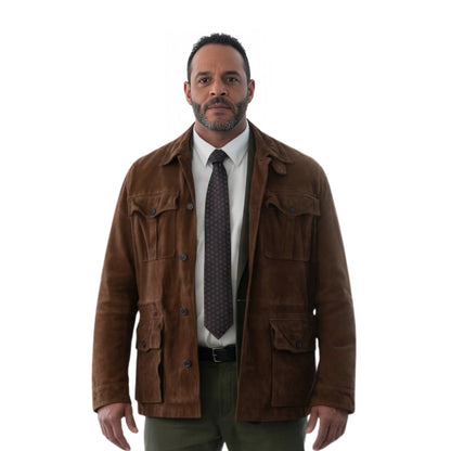 Karadec High Potential TV Series Brown Jacket