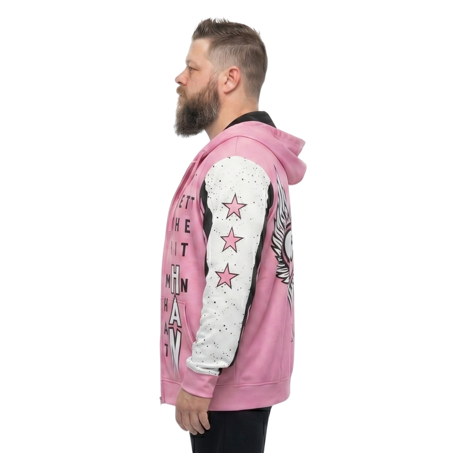 Kevin Owens Pink Wrestling Jacket From SmackDown