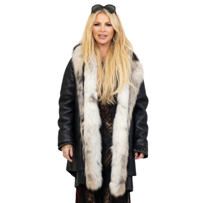 LA Airport Jessica Simpson Coat