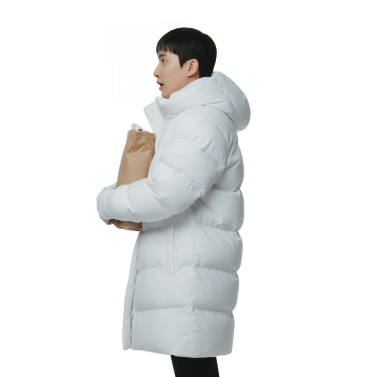 Love All Play Chae Jong-Hyeop White Puffer Coat Sale Live