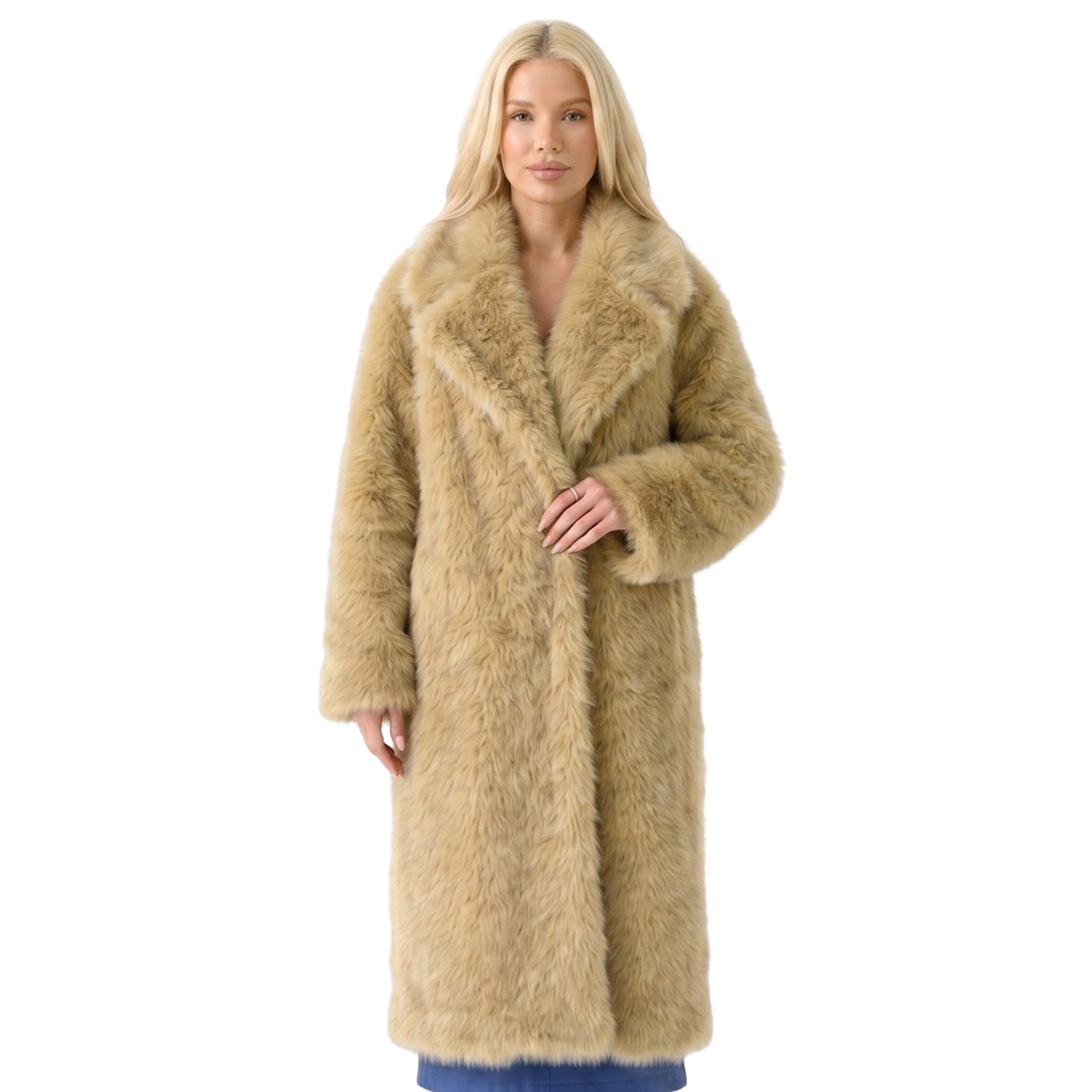 Love Island Beyond the Villa Kaylor Martin Fur Coat Get Now 