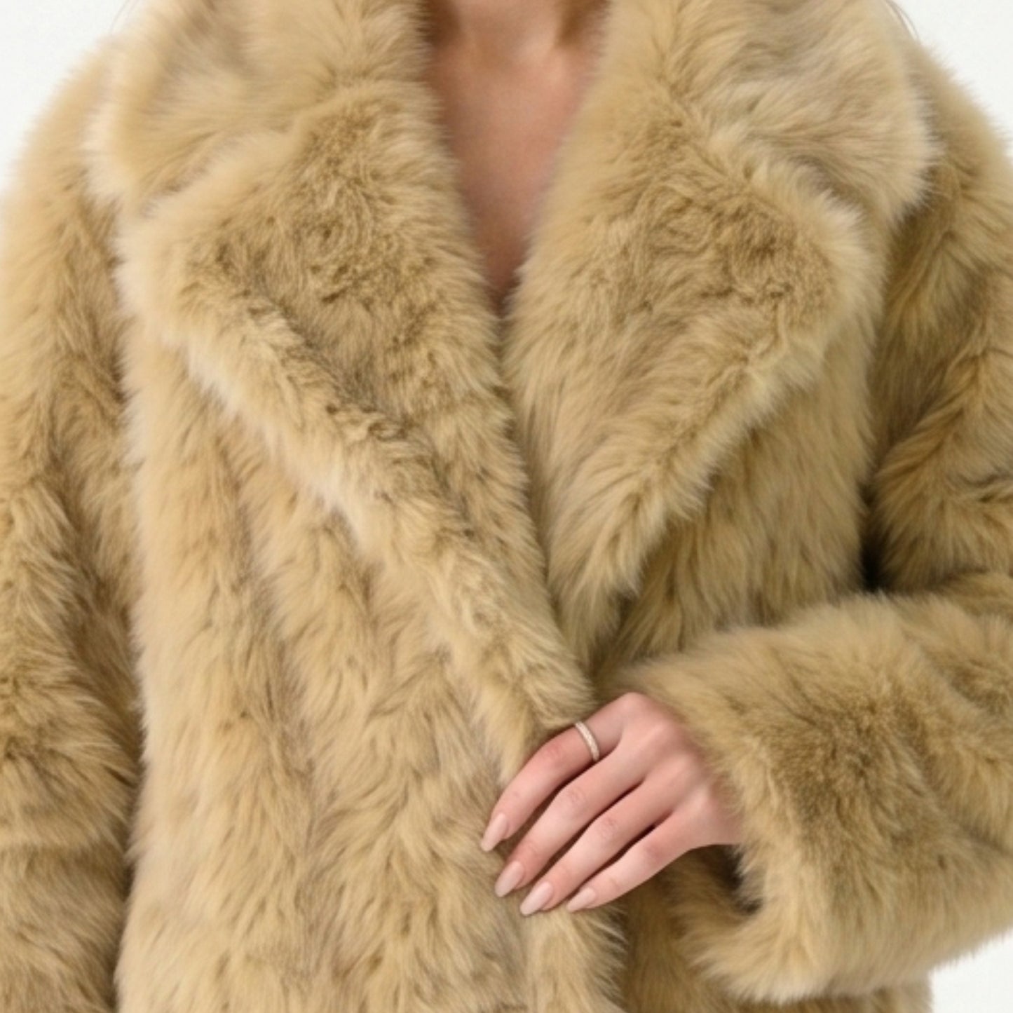 Love Island Beyond the Villa Kaylor Martin Fur Coat Order Today 