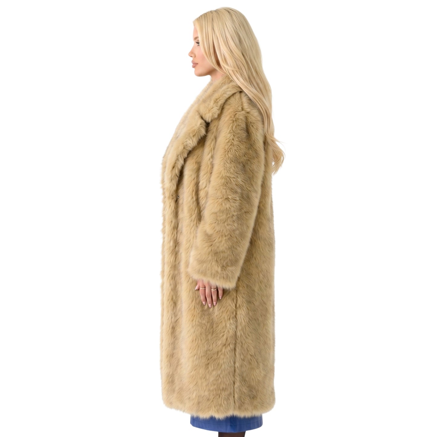 Love Island Beyond the Villa Kaylor Martin Fur Coat Shop Now
