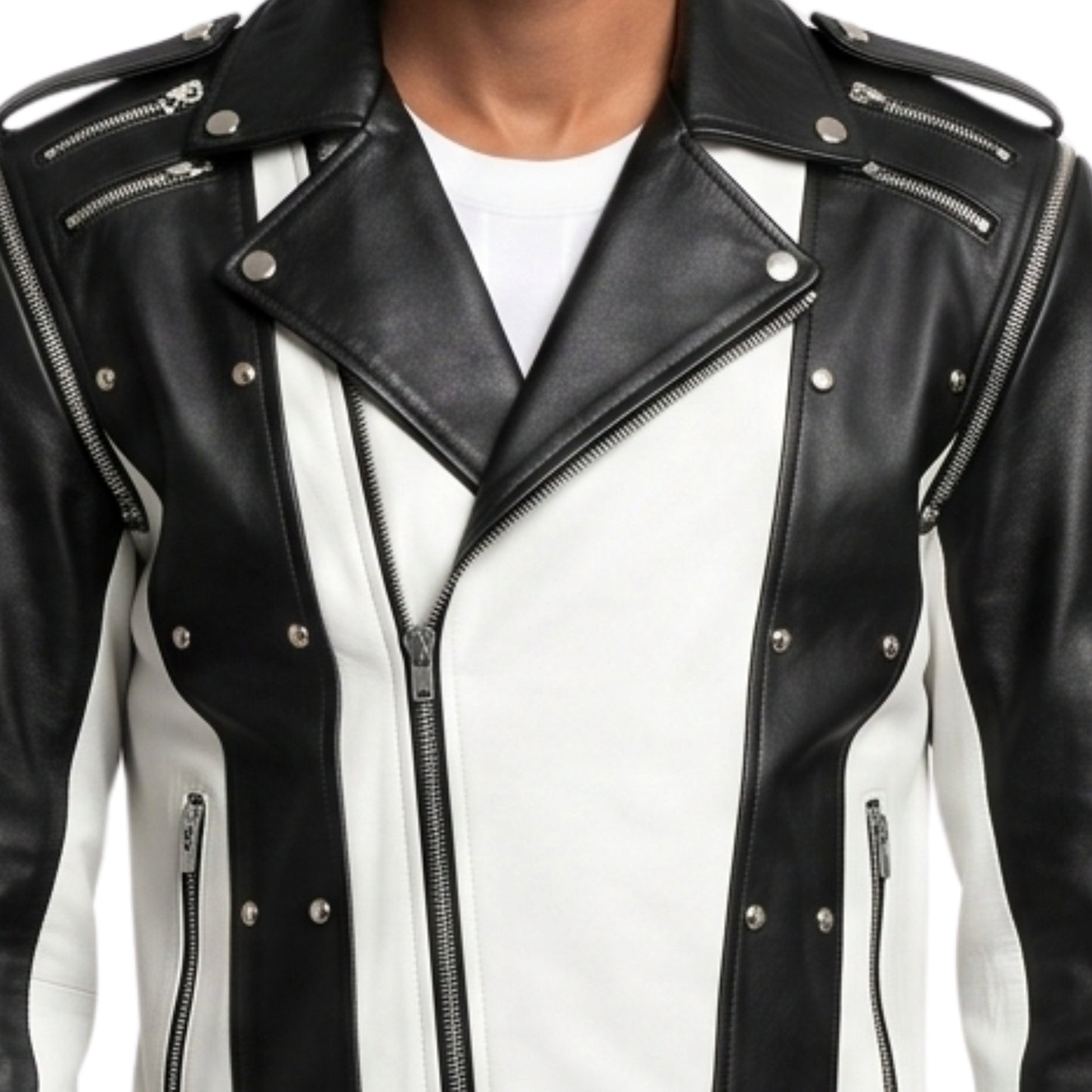 MJ Pepsi Commercial Inspired Leather Jacket