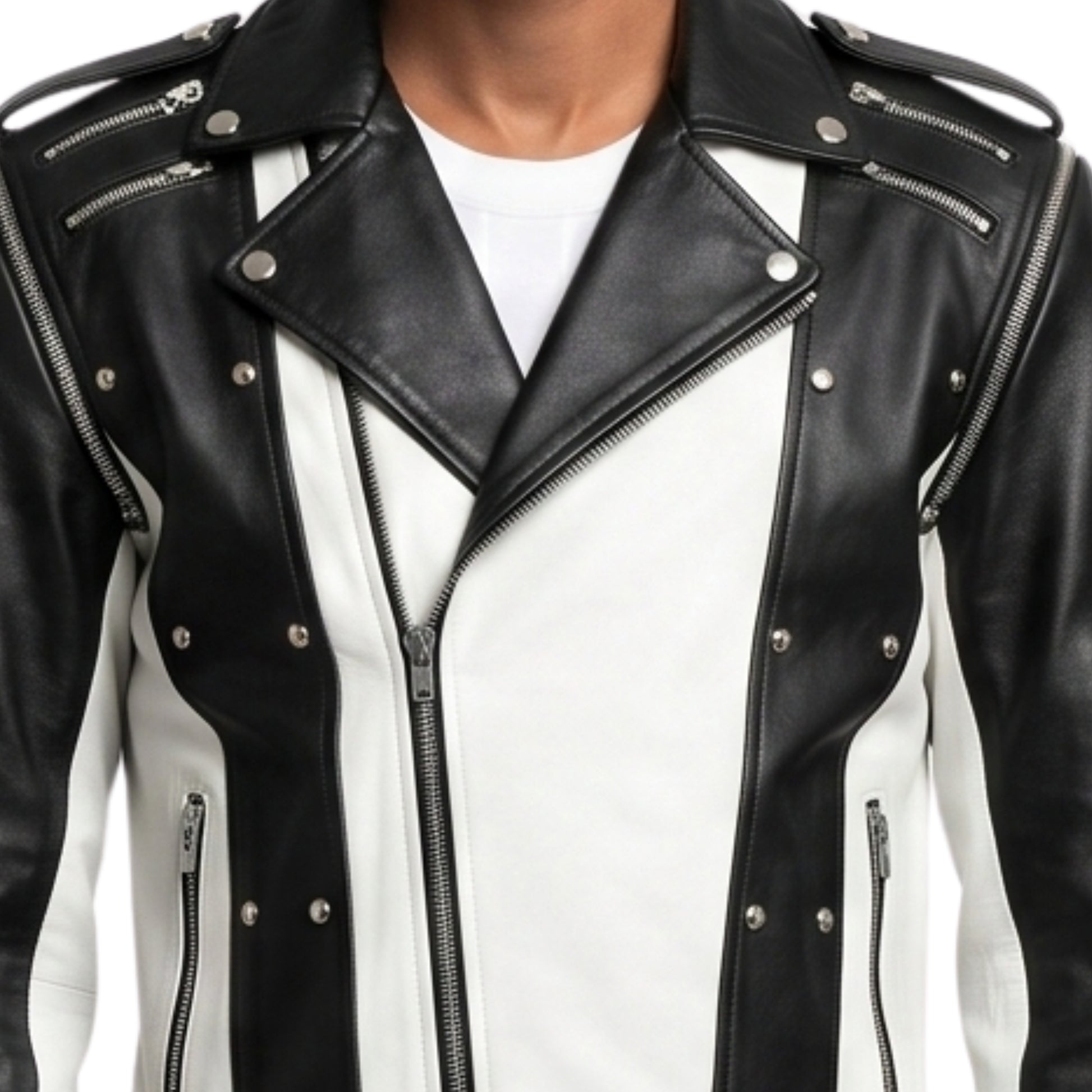 MJ Pepsi Commercial Inspired Leather Jacket