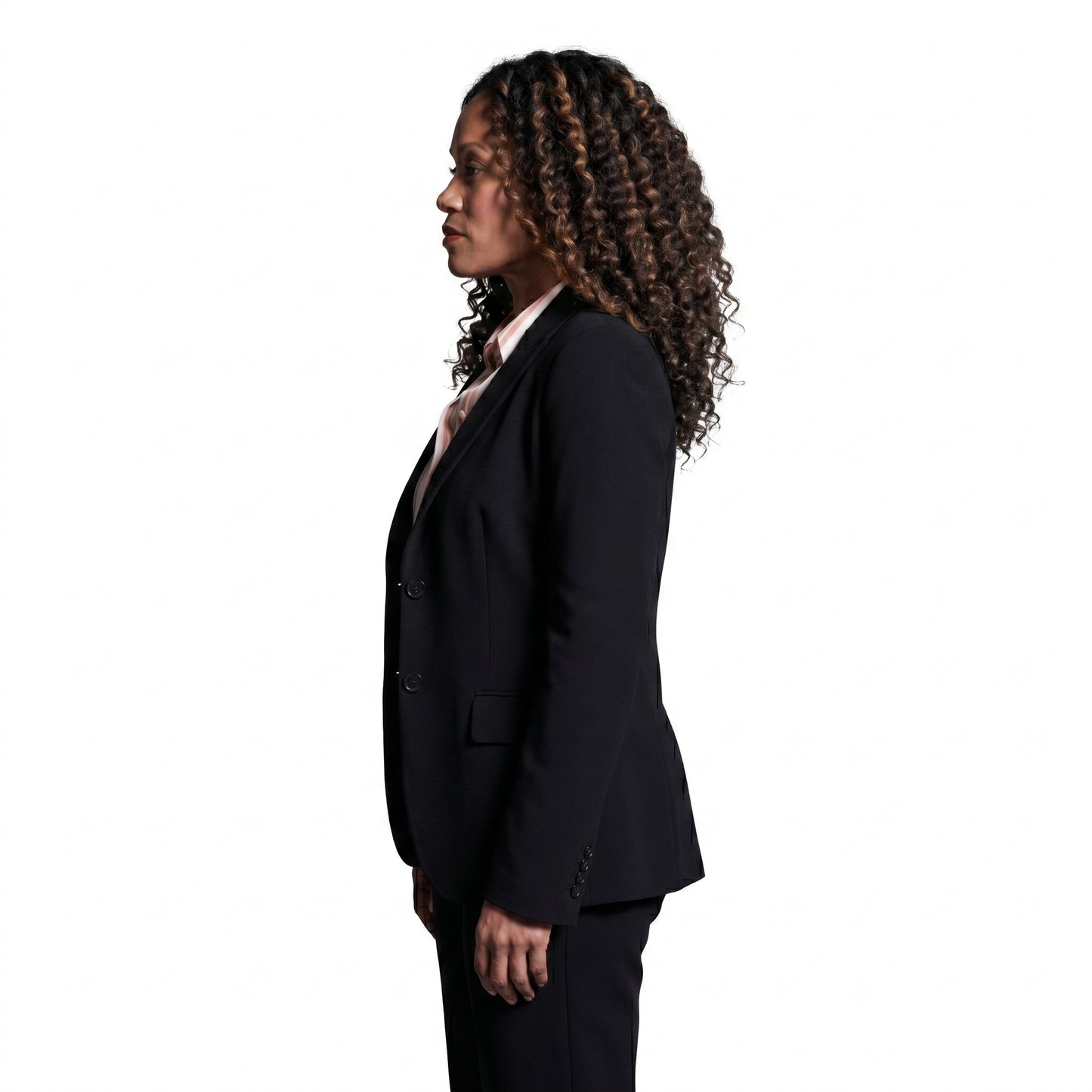 Maahra Hill The Irrational Black Blazer