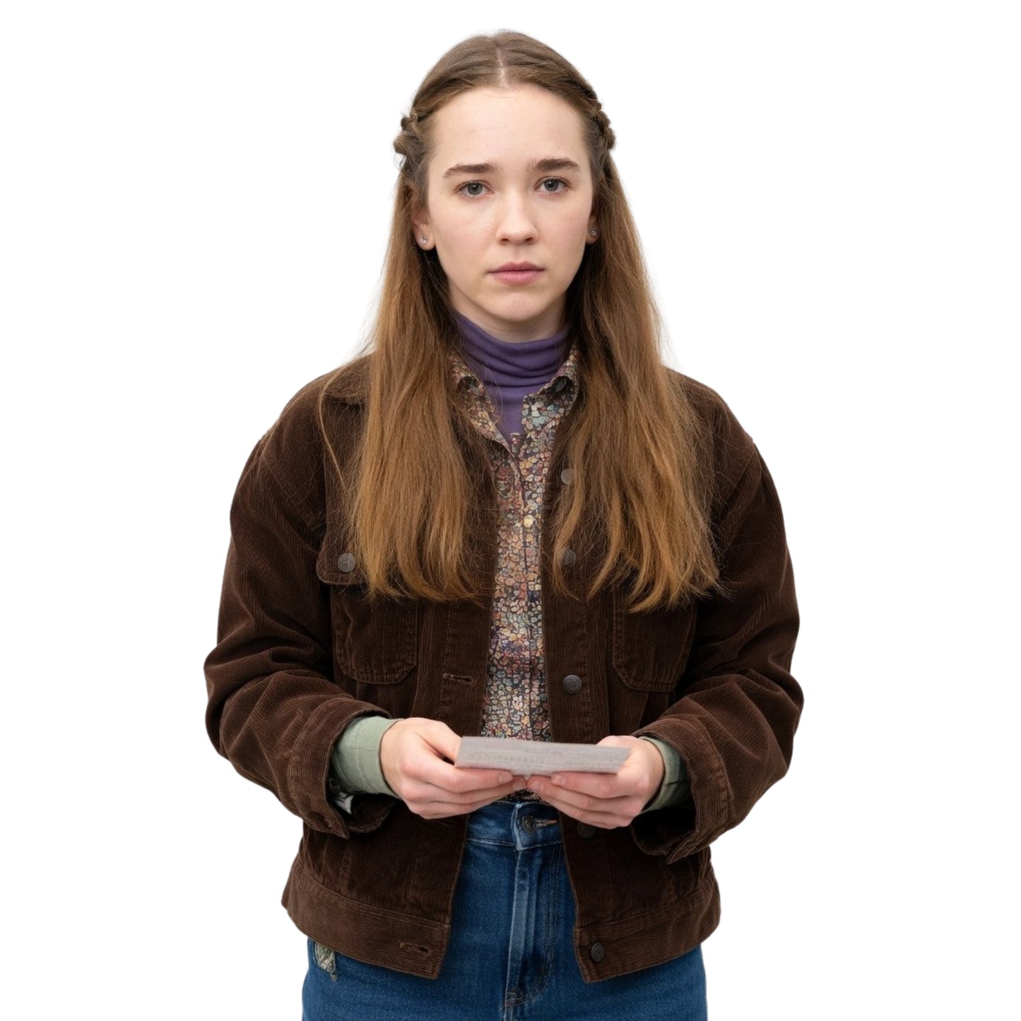 Manifest Season 03 Holly Taylor Brown Corduroy Jacket