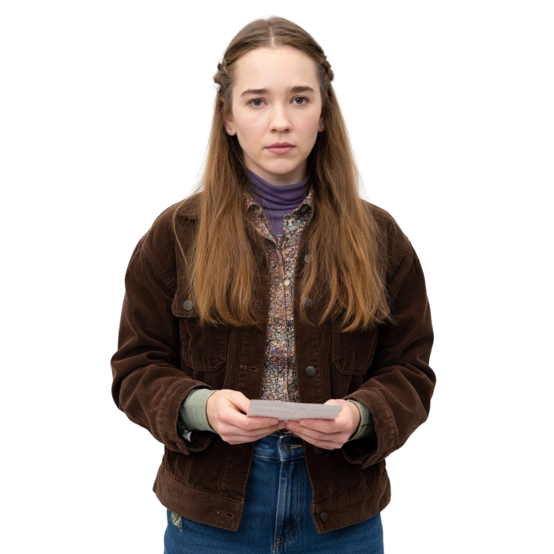 Manifest Season 03 Holly Taylor Brown Corduroy Jacket