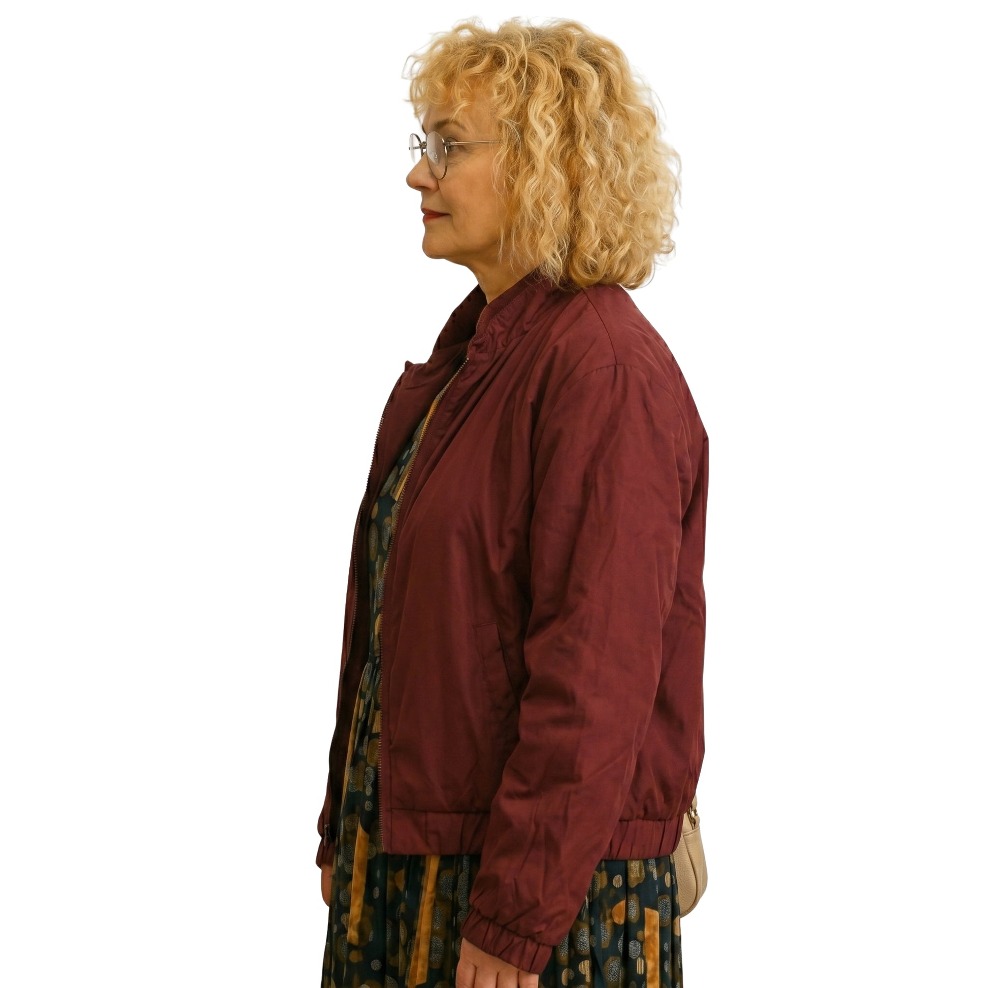 Maxine Peake I Swear 2025 Brown Cotton Jacket