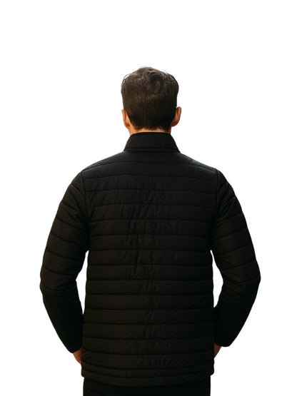 Men Dutton Ranch Logo Puffer Jacket