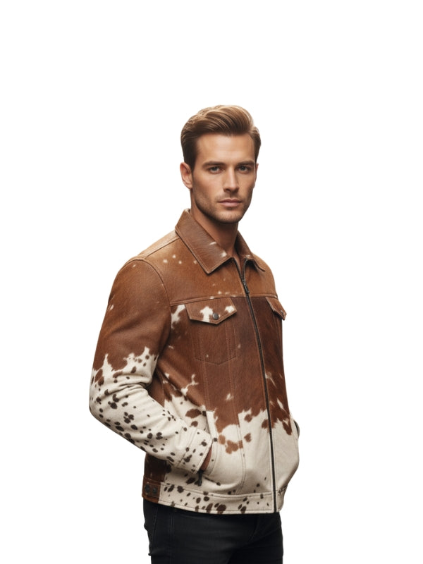 Men’s Cow Print Jacket