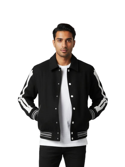 Men’s Skinbone Varsity Jacket