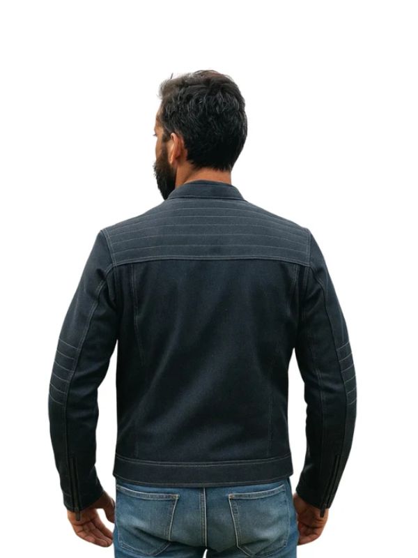 Men's Thunder Denim Motorcycle Jacket