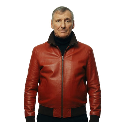 Merkus Kleo Tv Series Bomber Leather Jacket