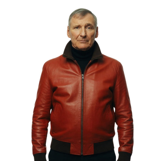 Merkus Kleo Tv Series Bomber Leather Jacket