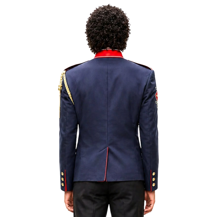 Michael 2026 Jaafar Jackson Blue Jacket