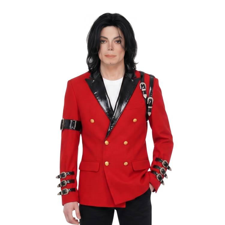 Michael Jackson Award Ceremony Red Blazer