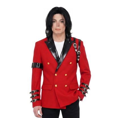 Michael Jackson Award Ceremony Red Blazer