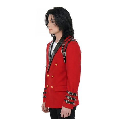 Michael Jackson Award Ceremony Red Blazer Sale