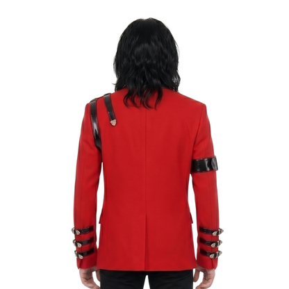 Michael Jackson Award Ceremony Red Blazer Sale Live