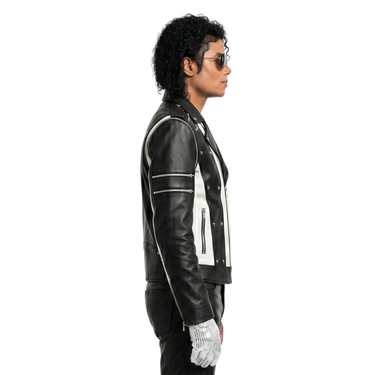 Michael Jackson Pepsi Ad Black Leather Jacket