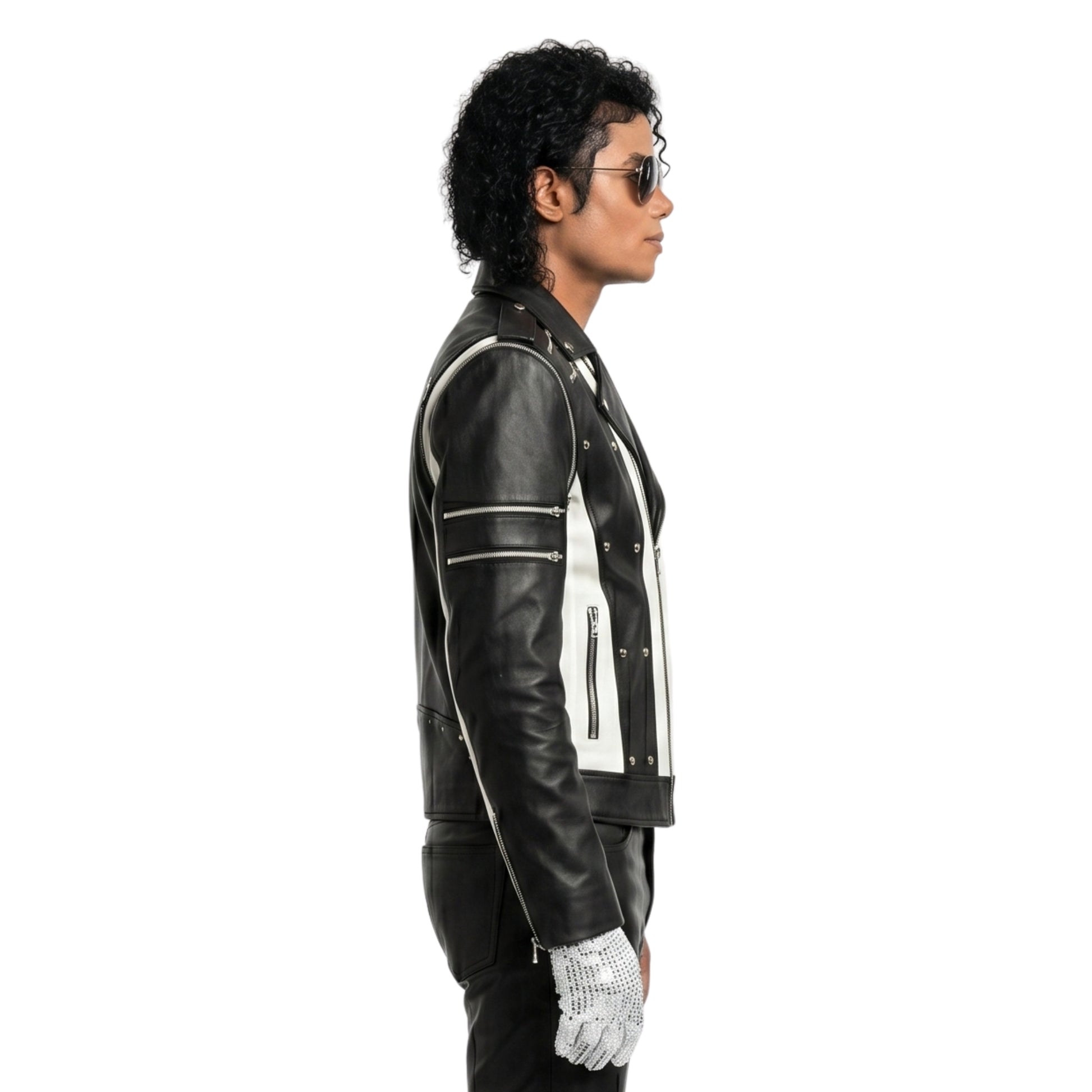 Michael Jackson Pepsi Ad Black Leather Jacket