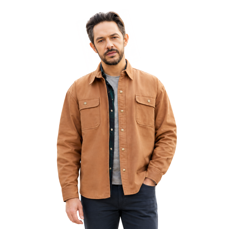 Michael Rady Unexpected Grace Noelle Brown Jacket