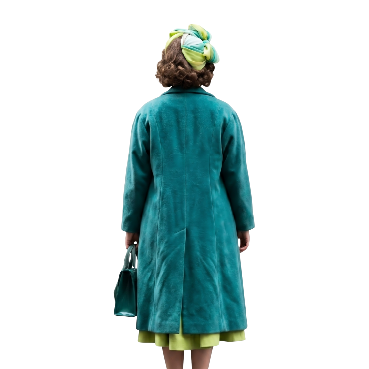 Miriam Maisel The Marvelous Mrs Maisel Trench Coat Back Image