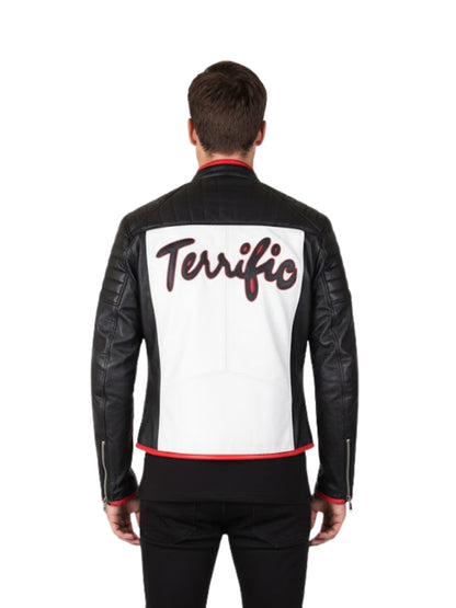 Mister Terrific Fair Play Michael Holt Leather Jacket