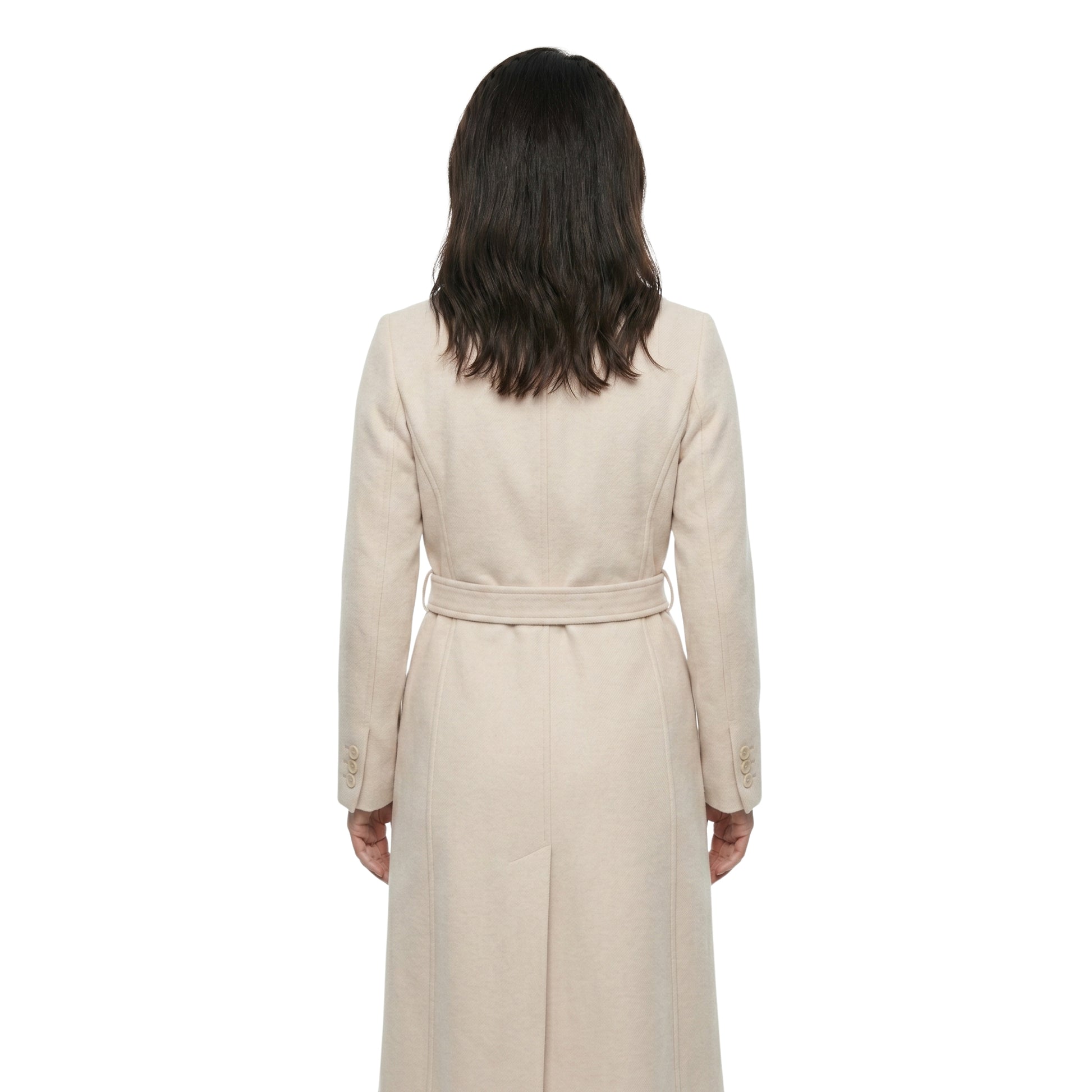 Mom’s Christmas Boyfriend White Coat